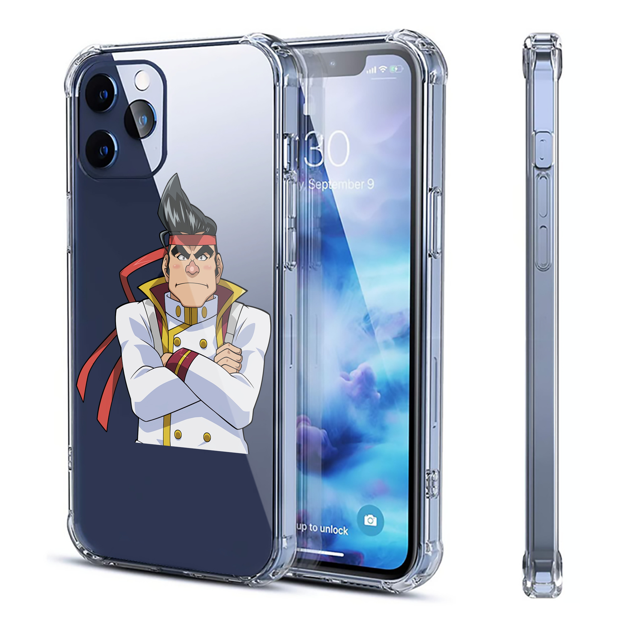（画像用） 遊☆戯☆王 Yu-Gi-Oh! 【iPhone 12シリーズ対応】透明スマホケース（クリアソフトケース）